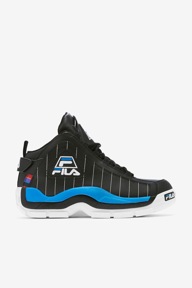 Fila Grant Hill 2 History Black Sneakers Mens - NZ 83609-VTSR